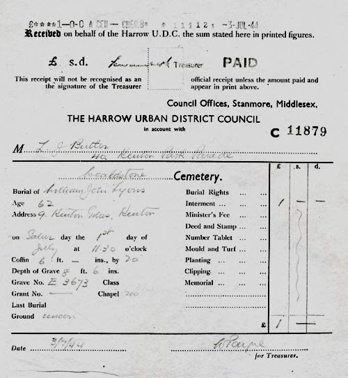 lyons grave bill